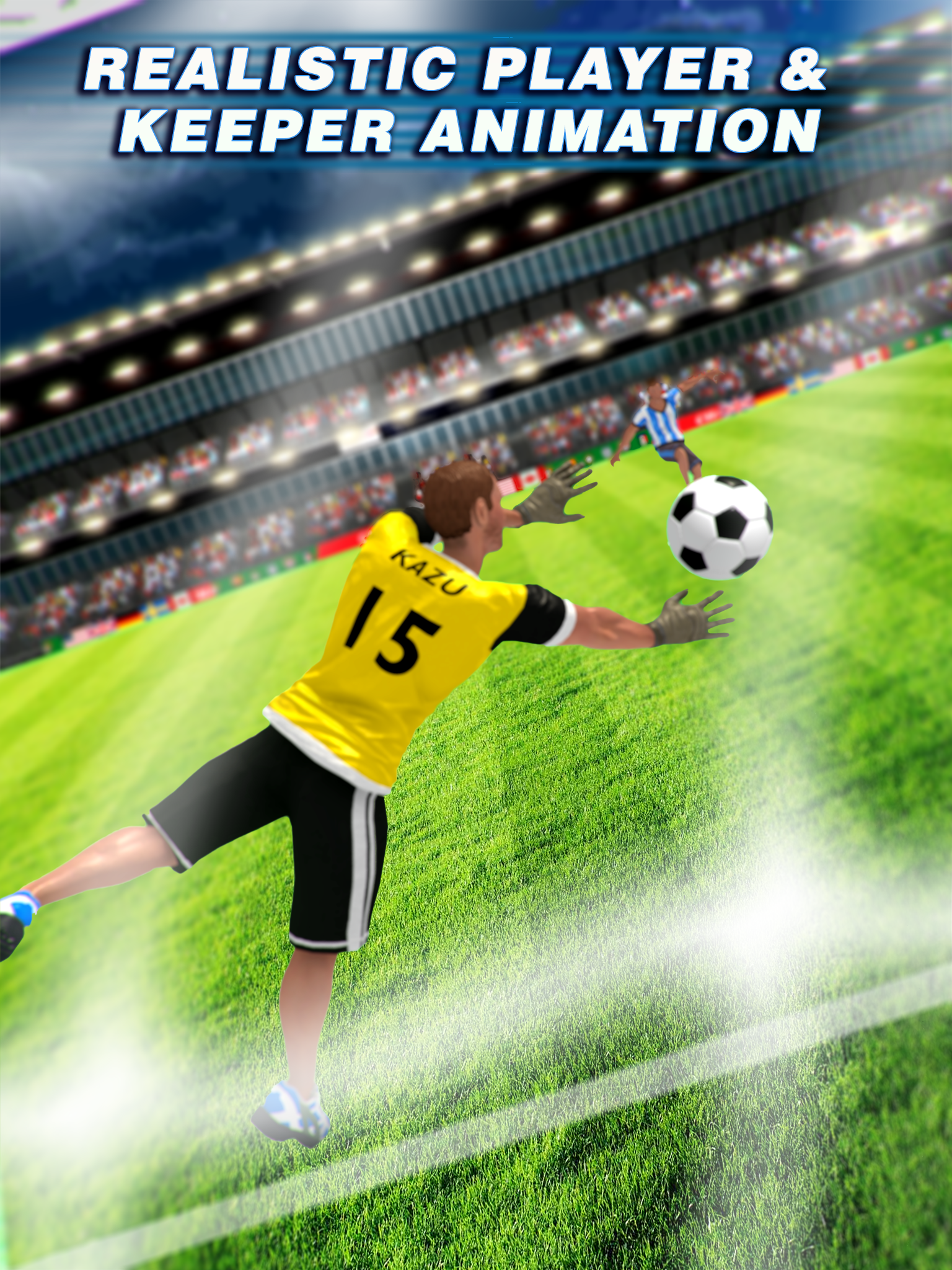 اسکرین شات 5 بازی Real Football Soccer Strike 3D