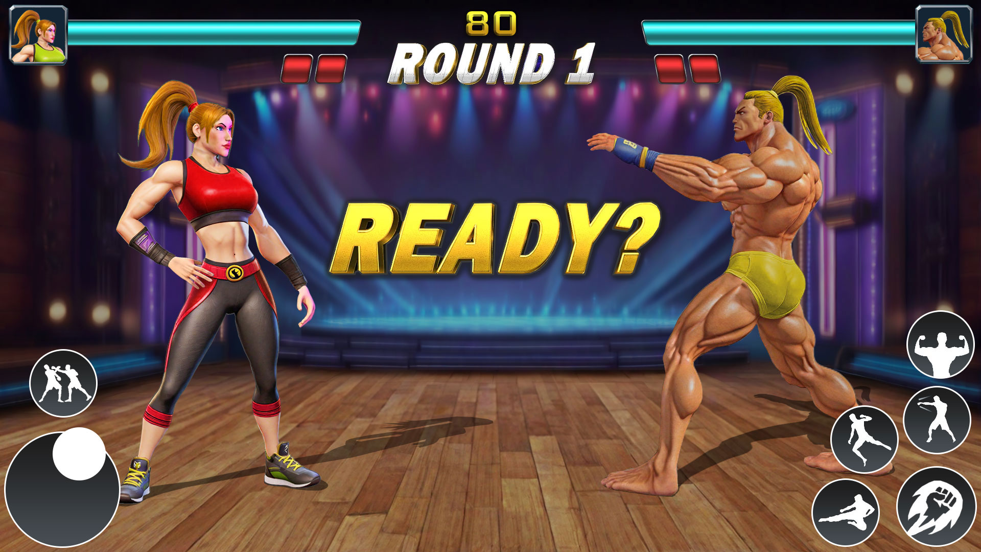 اسکرین شات 4 بازی Real Fighting Games: GYM Fight