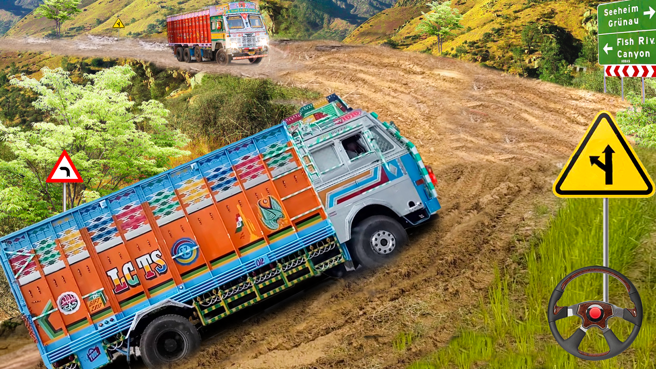 اسکرین شات 1 بازی Indian Cargo Truck Simulator