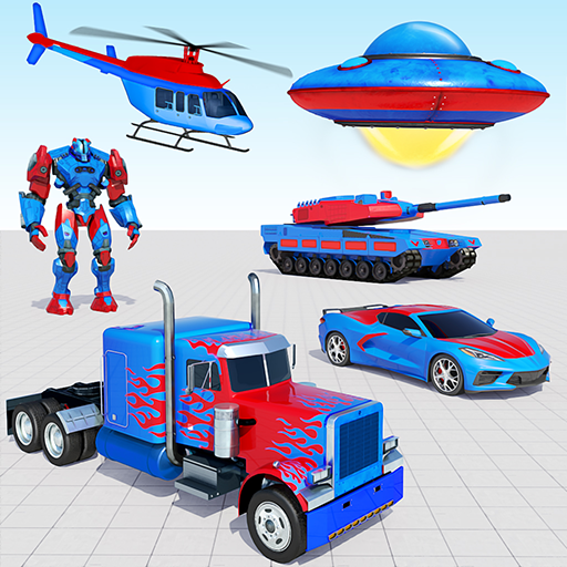 اسکرین شات 1 برنامه Robot Transform Shooting Game