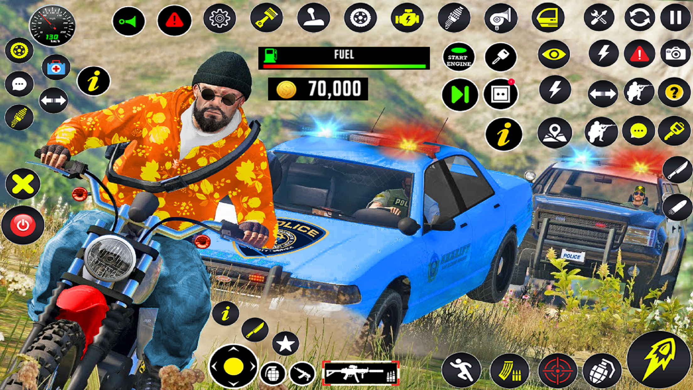 اسکرین شات 6 برنامه US police Cars Transport truck