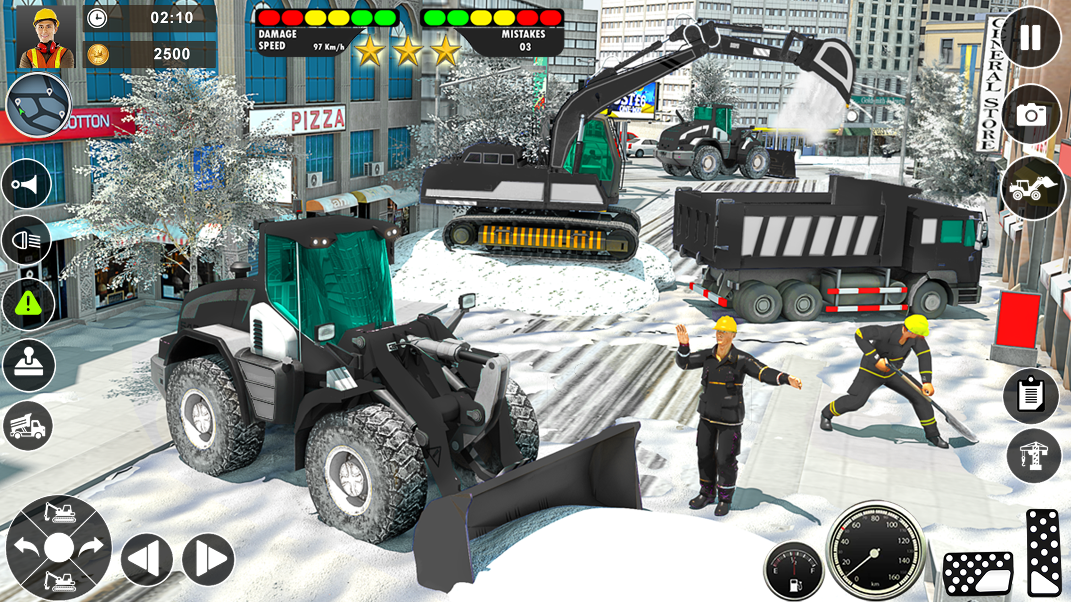 اسکرین شات 7 برنامه Grand Snow Excavator Simulator