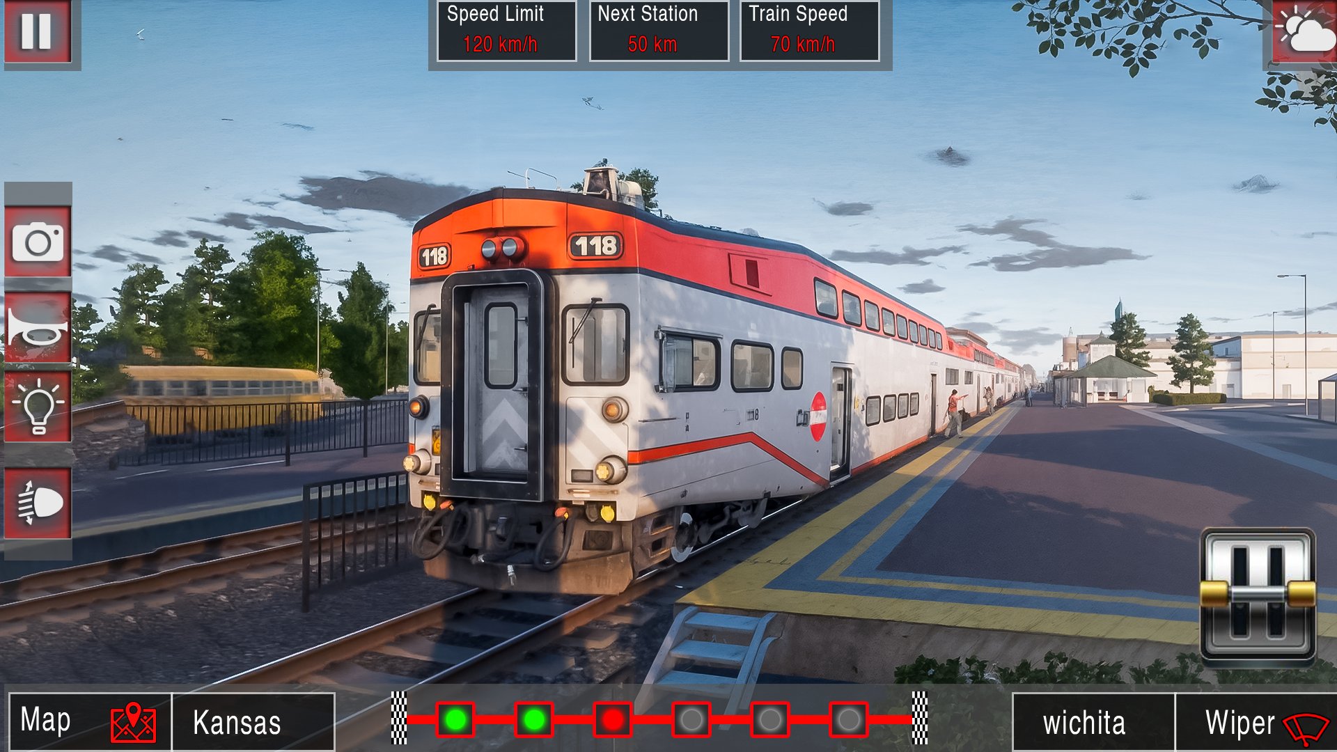 اسکرین شات 4 بازی Railroad Train Simulator