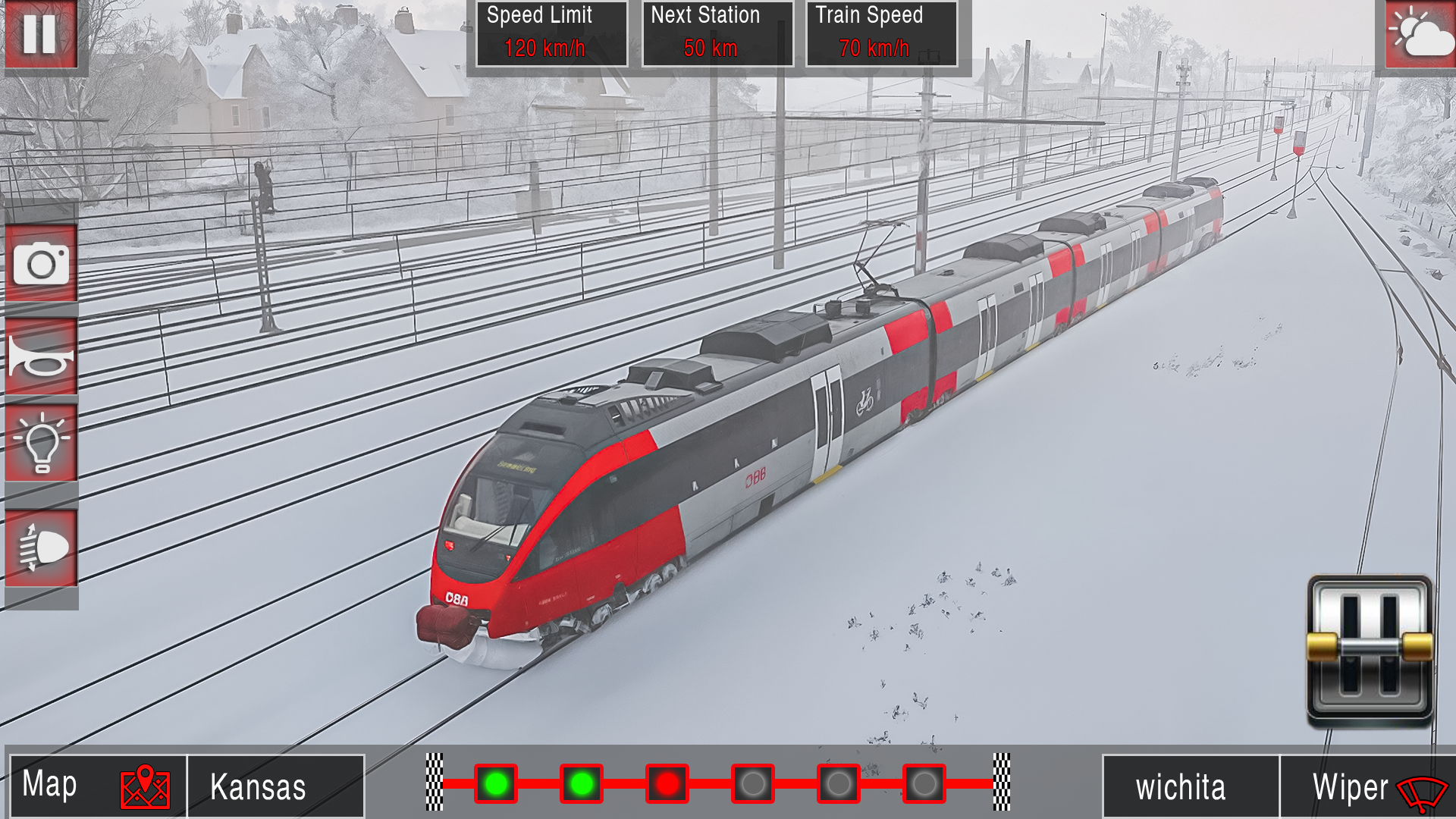 اسکرین شات 6 بازی Railroad Train Simulator