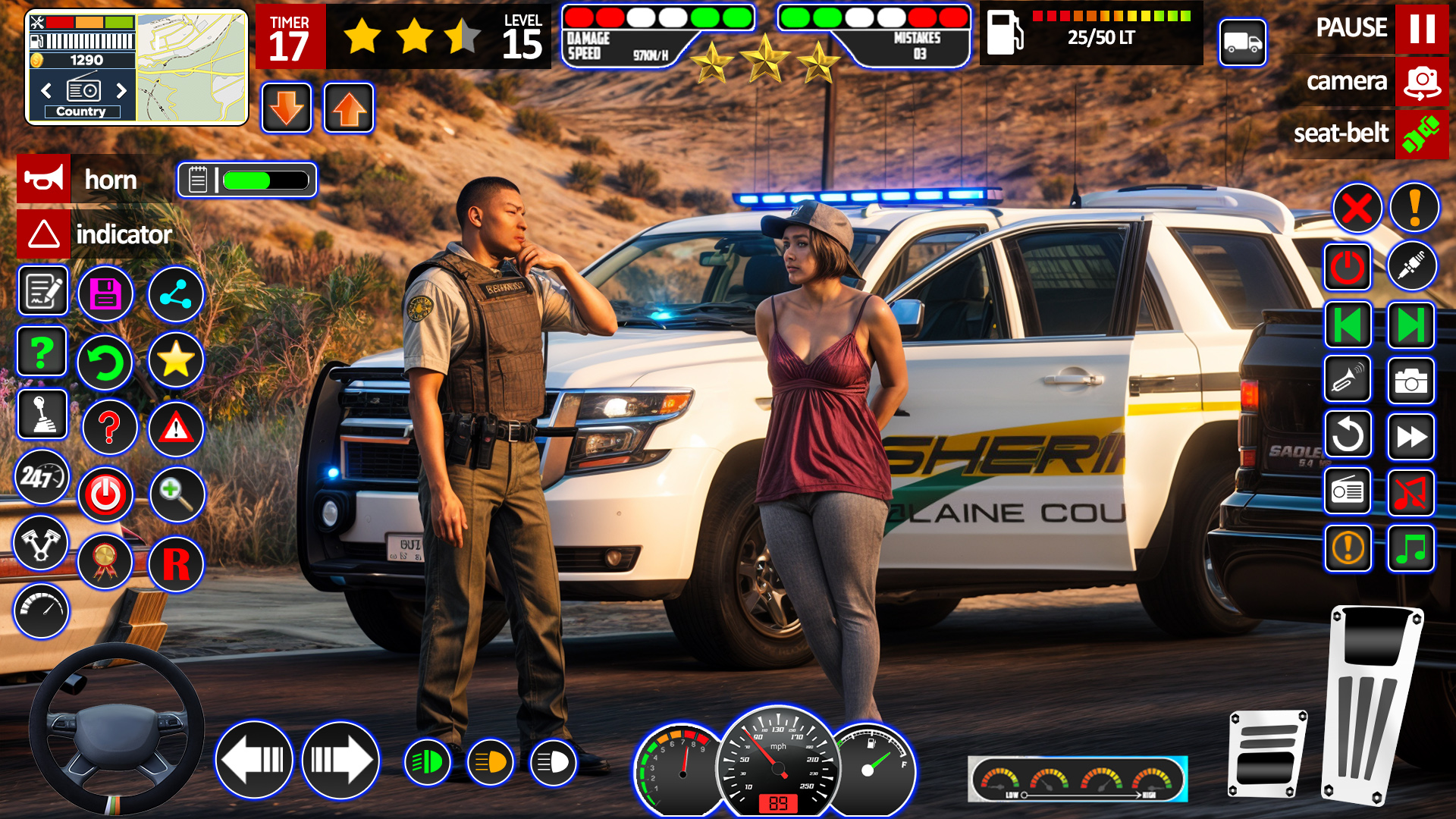 اسکرین شات 3 بازی Real City Police Cop Simulator