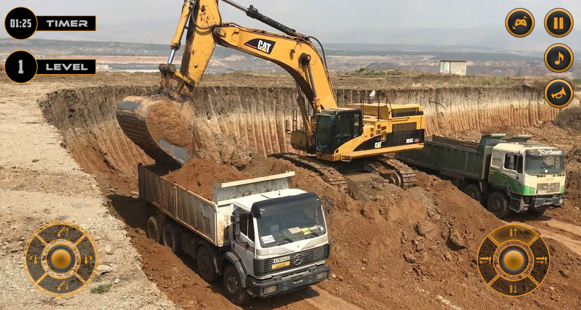 اسکرین شات 1 بازی Heavy Construction JCB Game 3D