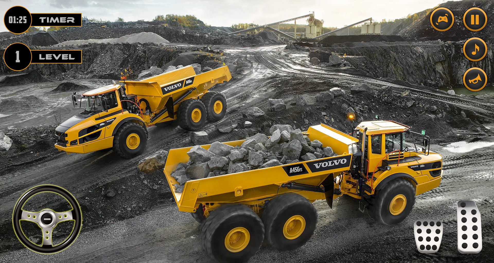 اسکرین شات 3 بازی Heavy Construction JCB Game 3D