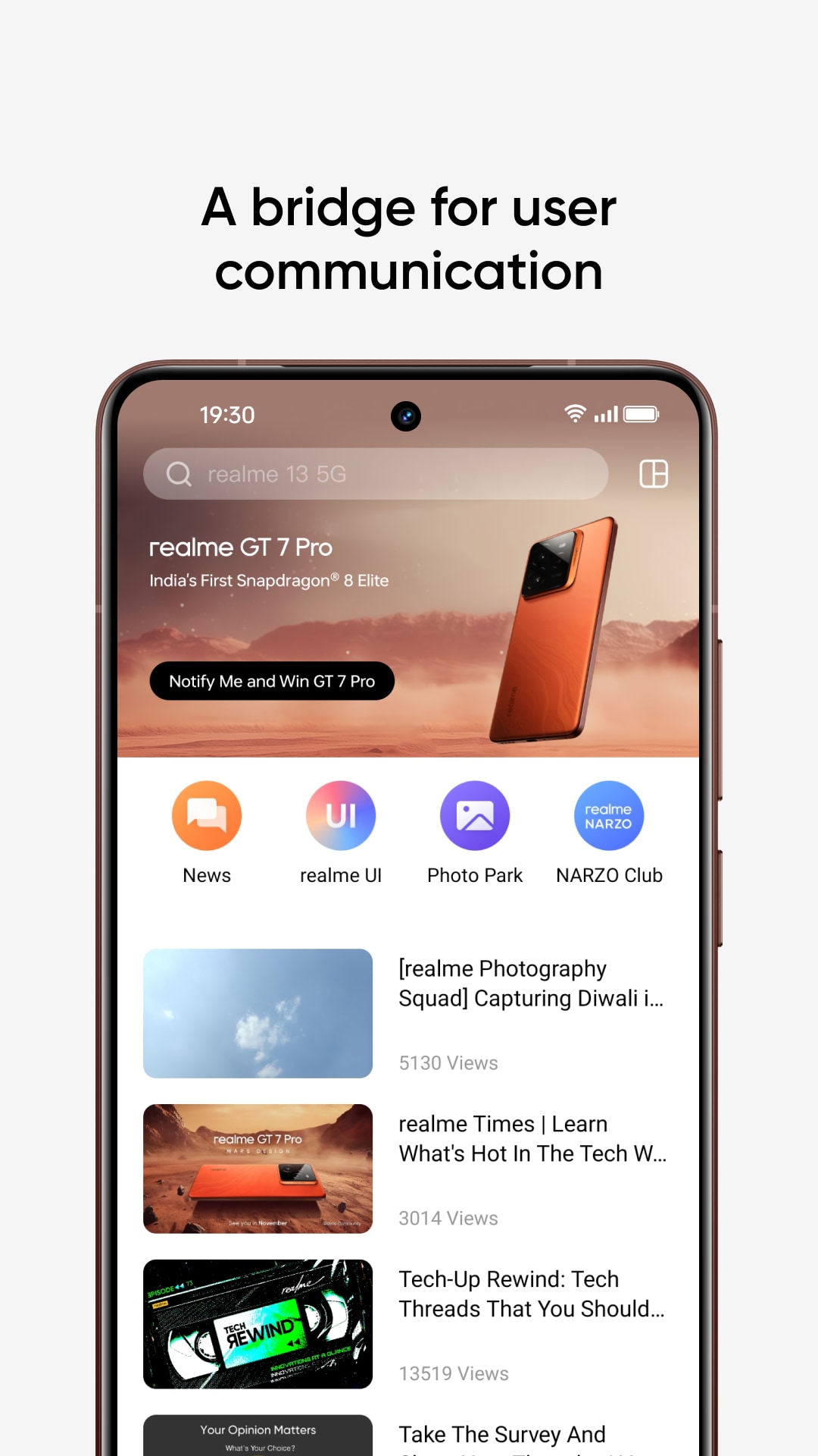اسکرین شات 1 برنامه realme Community