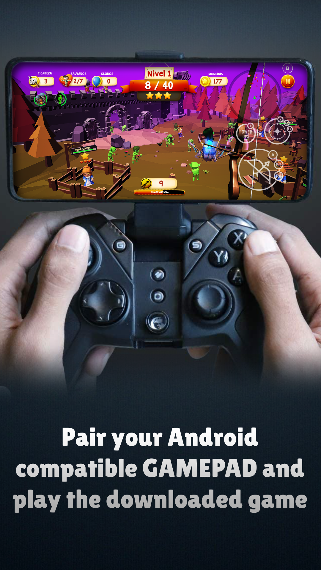 اسکرین شات 3 برنامه Gamepad Games Links