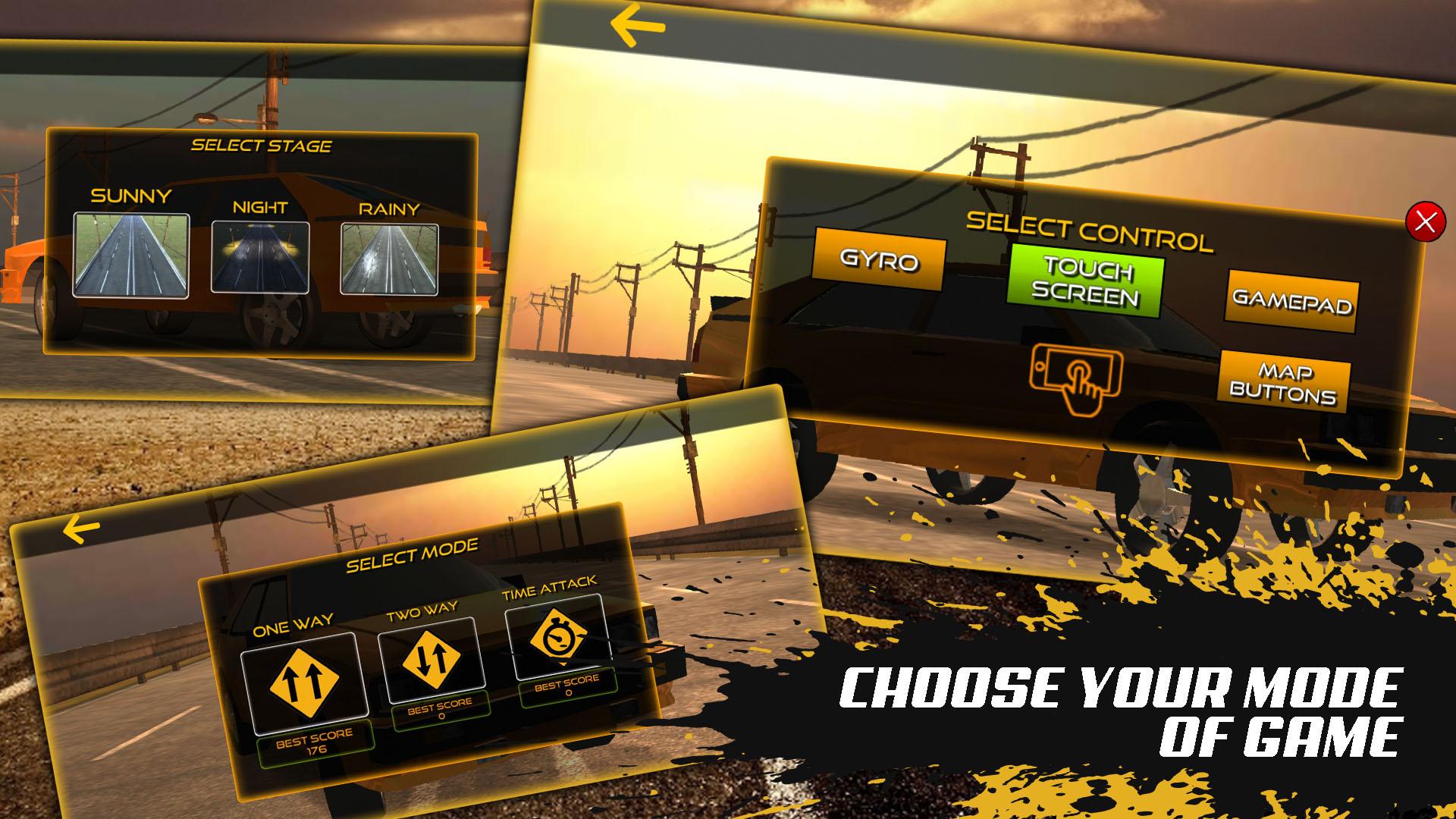 اسکرین شات 3 بازی Traffic Gamepad