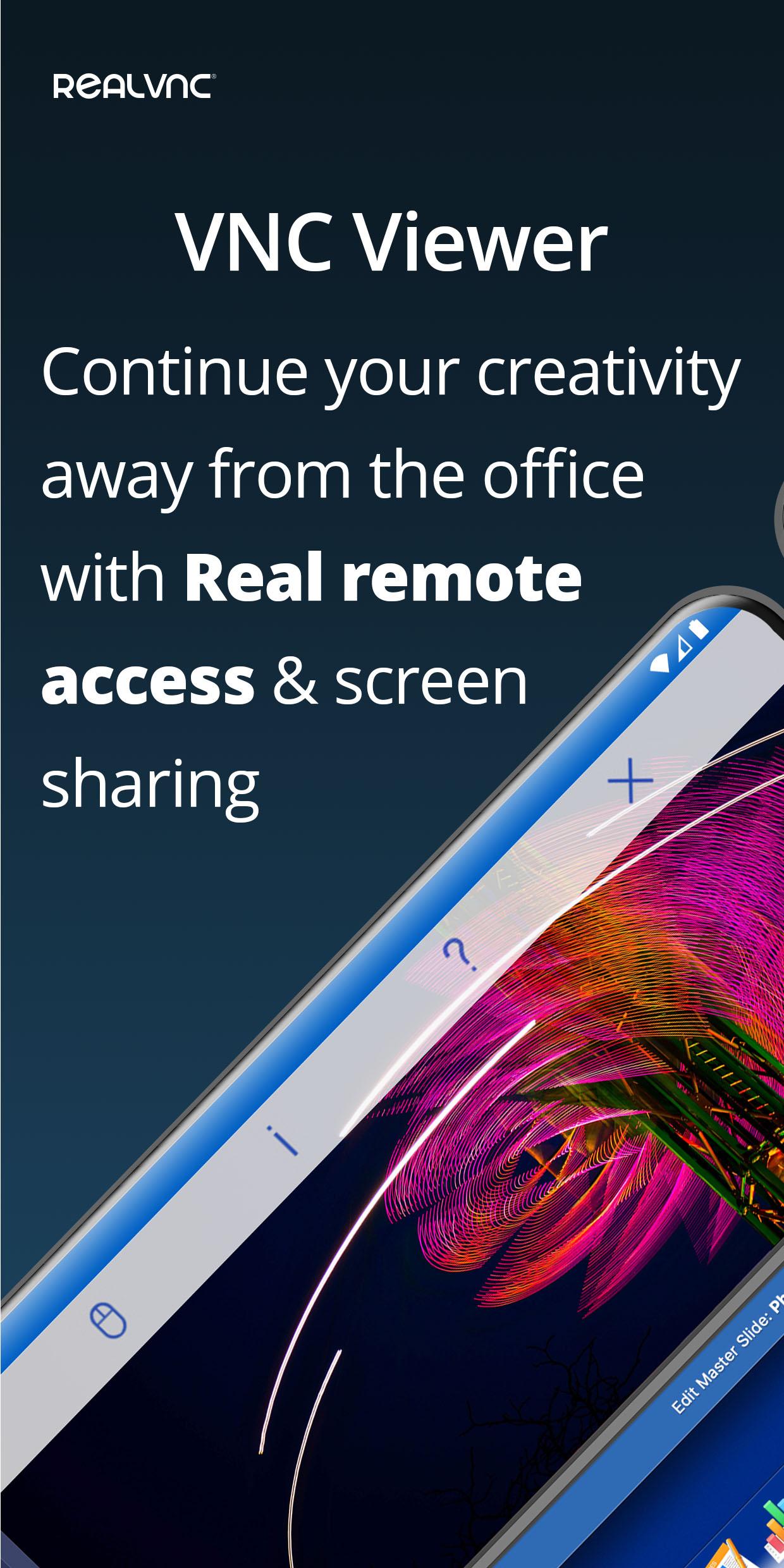 اسکرین شات 1 برنامه RealVNC Viewer: Remote Desktop