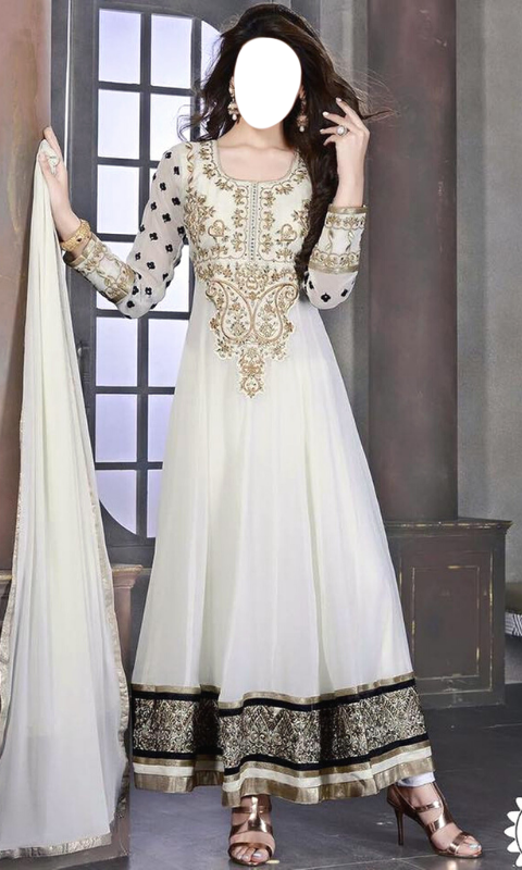 اسکرین شات 7 برنامه Anarkali Dress Photo Suit
