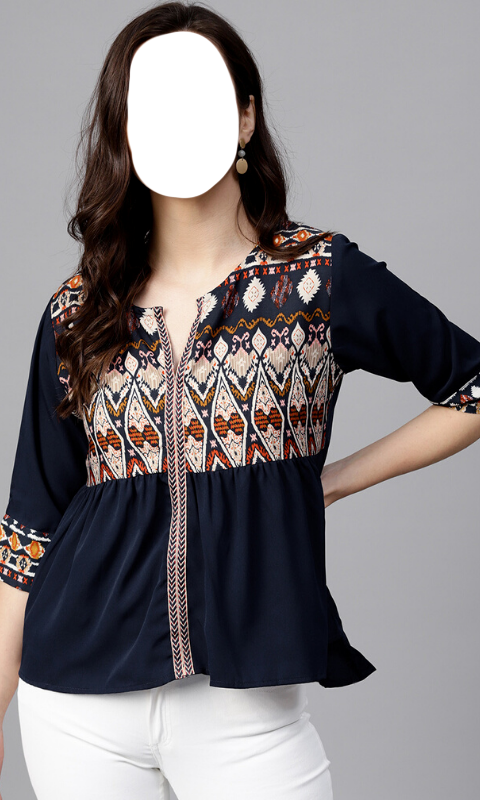 اسکرین شات 3 برنامه Girls Tops Suit