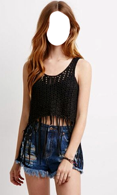 اسکرین شات 3 برنامه Women Shorts Outfit Photo Suit