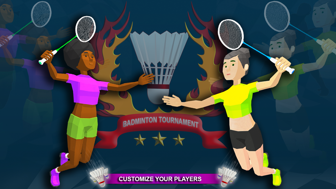 اسکرین شات 5 بازی Badminton 3D: Sports Games