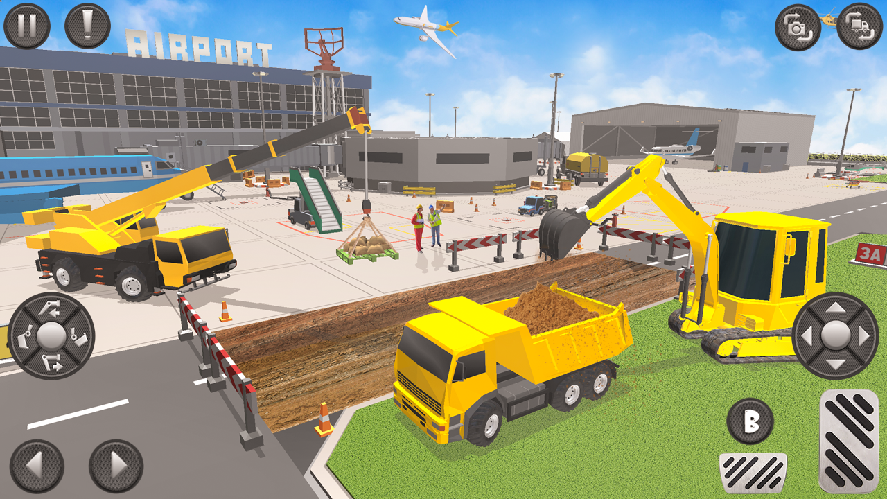 اسکرین شات 1 بازی Excavator Construction Games