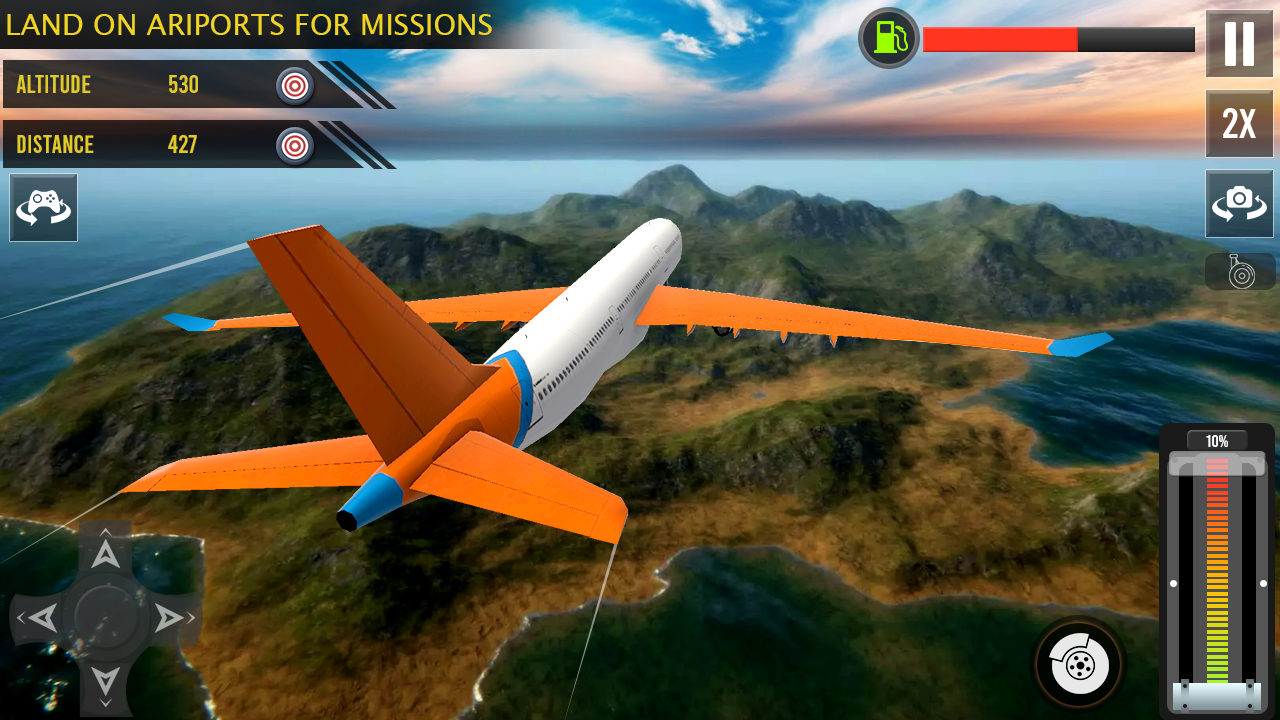 اسکرین شات 3 بازی Flight Simulator: Plane Games