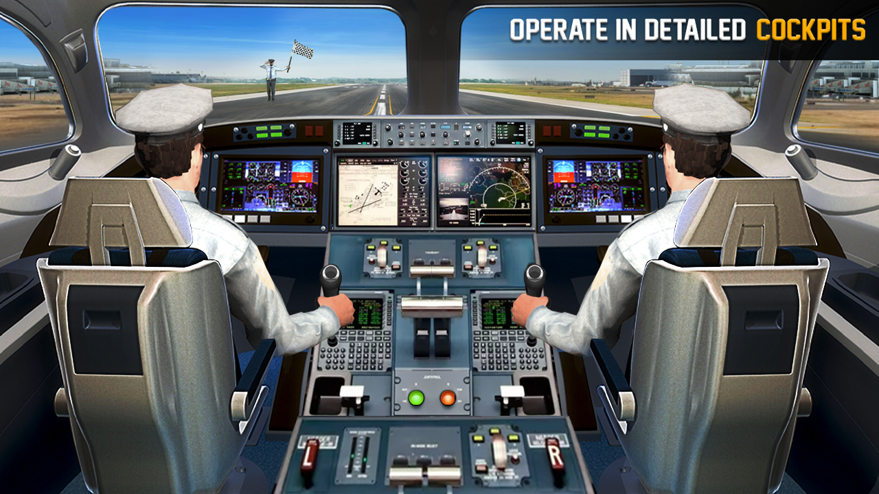 اسکرین شات 2 بازی Flight Simulator: Plane Games