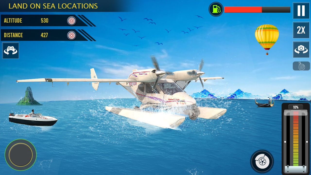 اسکرین شات 5 بازی Flight Simulator: Plane Games