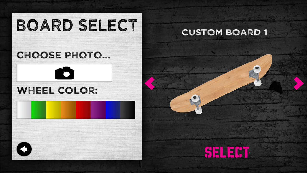 اسکرین شات 5 بازی Fingerboard HD Skateboarding