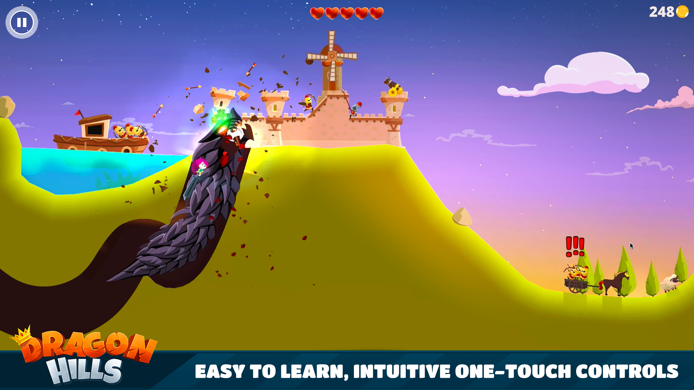 اسکرین شات 2 بازی Dragon Hills