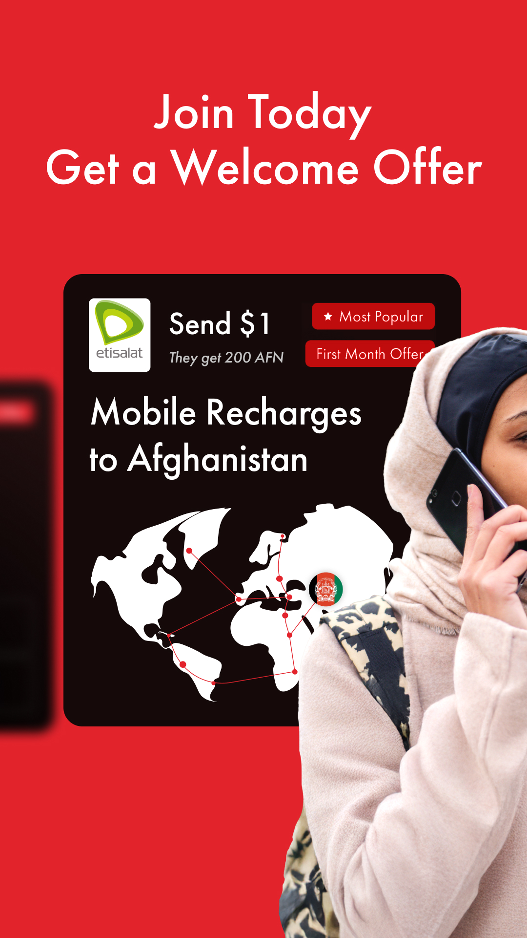اسکرین شات 4 برنامه Rebtel: Recharges And Calls