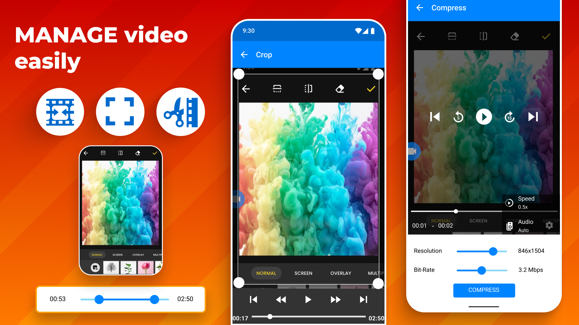 اسکرین شات 2 برنامه Screen Recorder: Facecam Audio