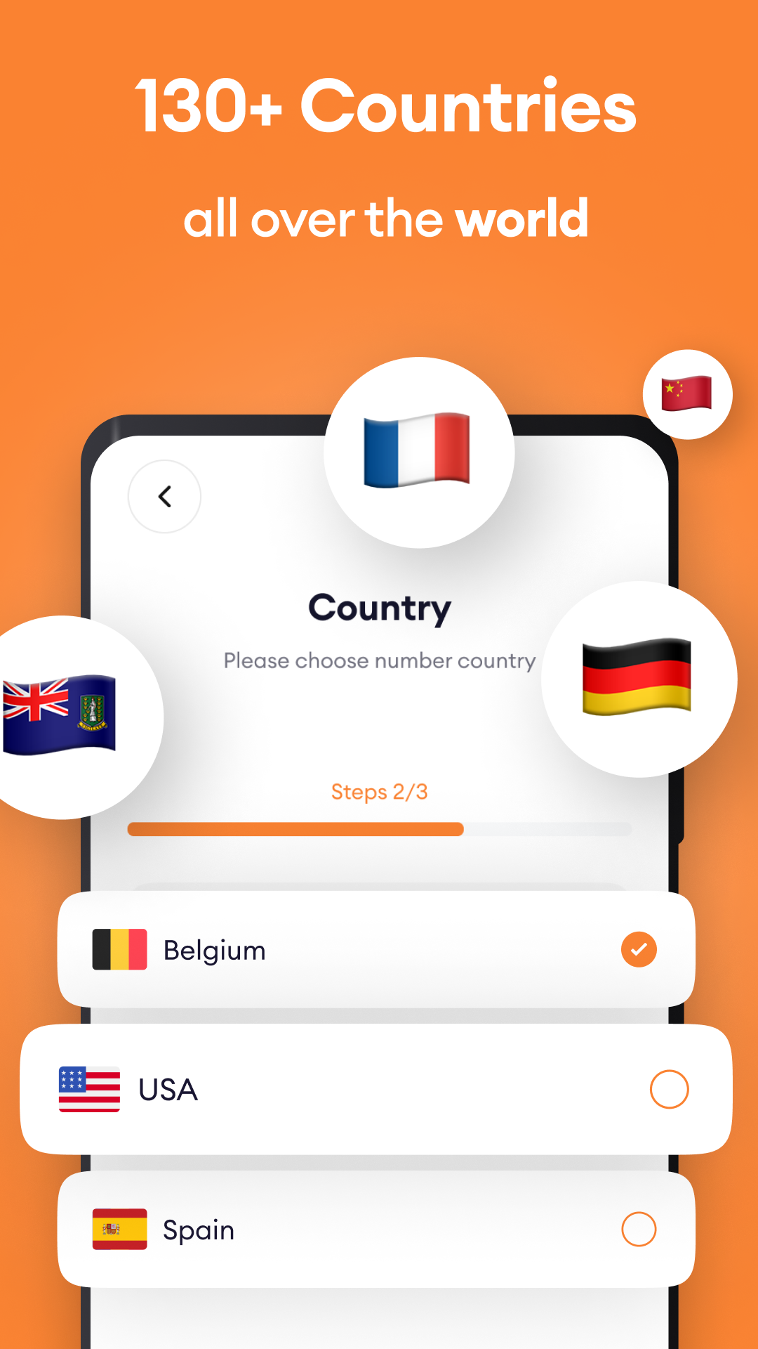 اسکرین شات 3 برنامه Temp Number - Receive SMS
