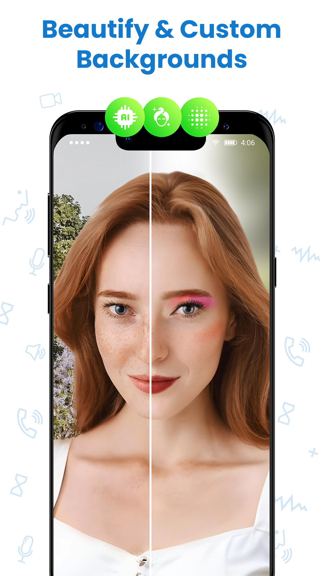 اسکرین شات 4 برنامه Video Call