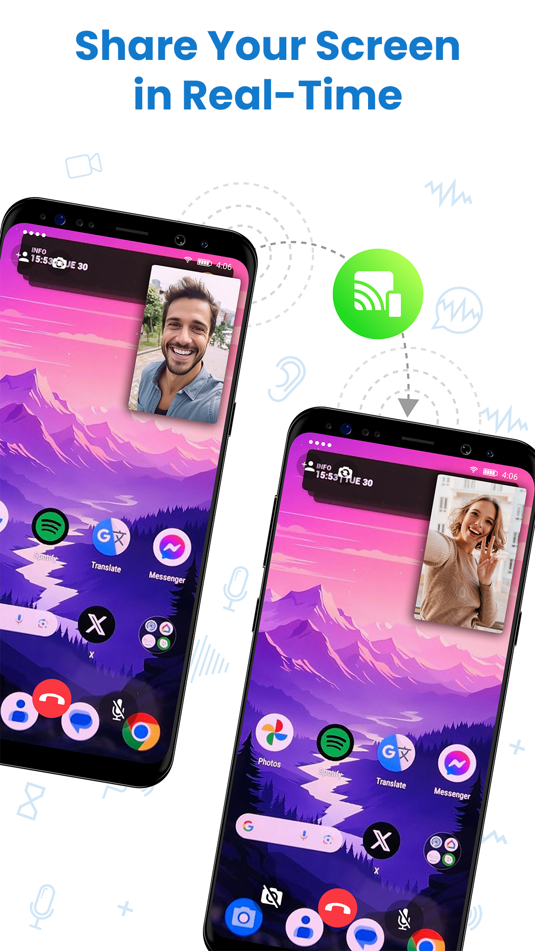 اسکرین شات 6 برنامه Video Call