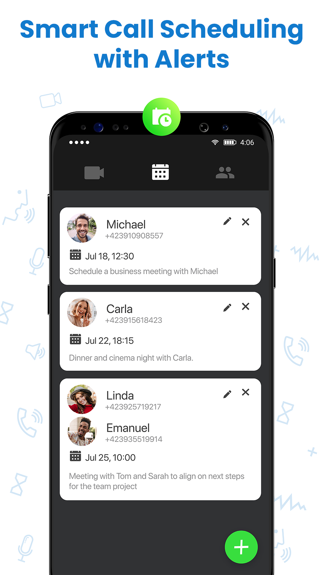 اسکرین شات 8 برنامه Video Call