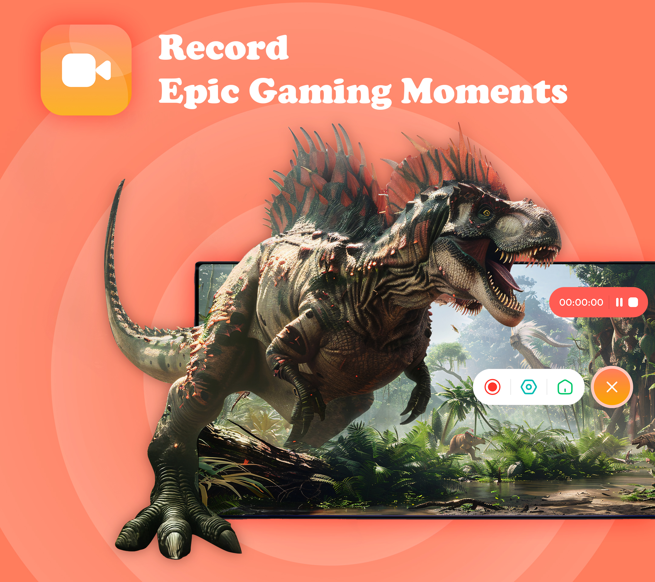اسکرین شات 1 برنامه QRecorder: Screen Recorder