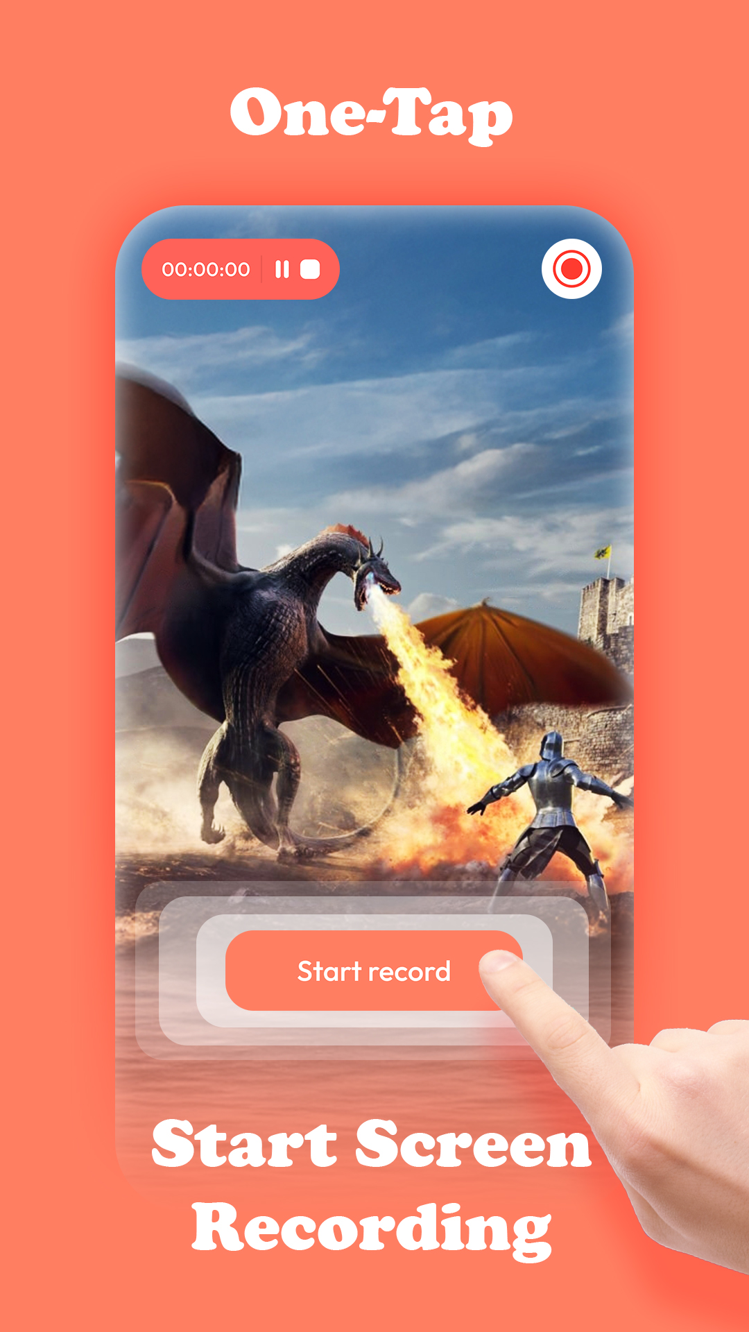 اسکرین شات 4 برنامه QRecorder: Screen Recorder