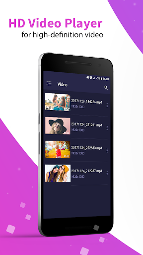 اسکرین شات 4 برنامه Video player - unlimited and pro version
