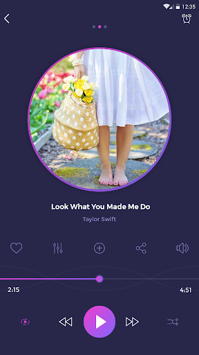 اسکرین شات 1 برنامه Music player - pro version