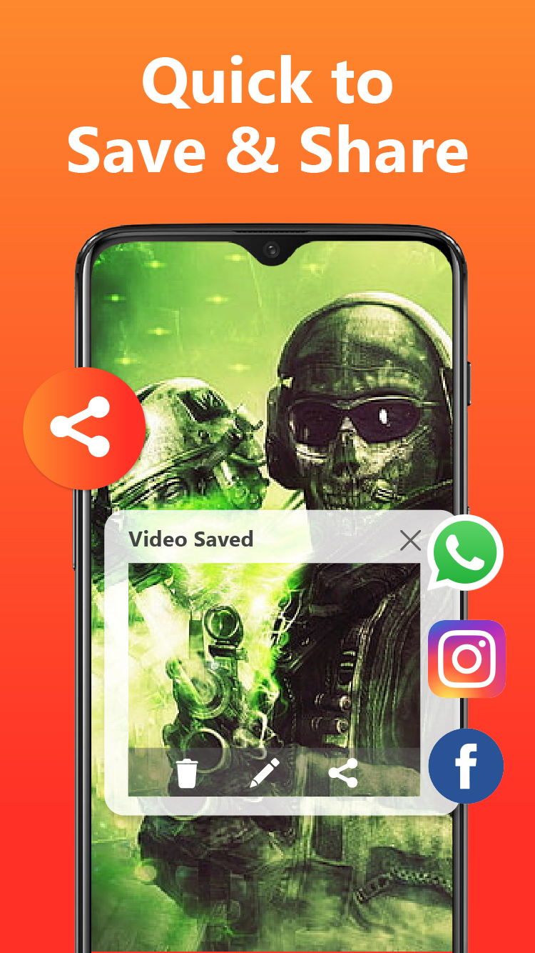 اسکرین شات 2 برنامه Screen Recorder Video Recorder