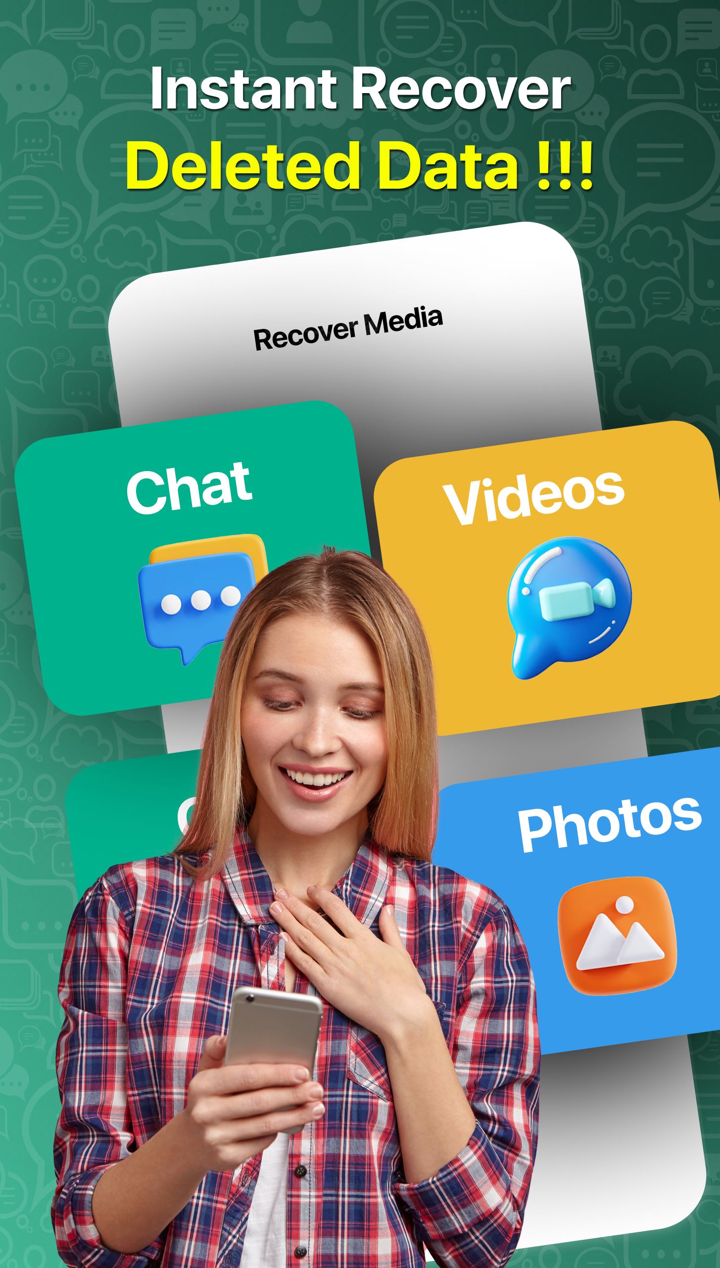 اسکرین شات 1 برنامه Recover Deleted Messages