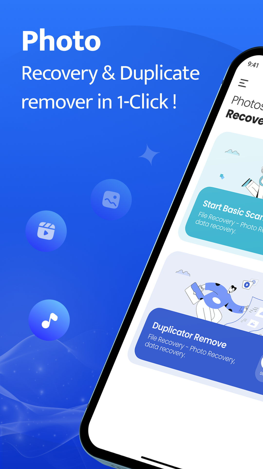اسکرین شات 1 برنامه Data Recovery - Photo Recovery