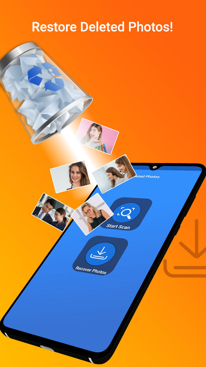 اسکرین شات 1 برنامه Recover Deleted Photos Videos