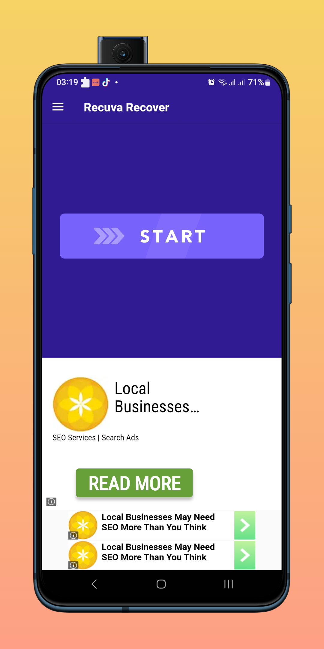 اسکرین شات 1 برنامه Recuva - recover