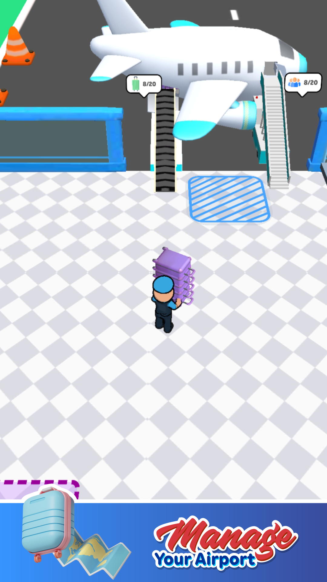 اسکرین شات 1 بازی Airport Rush 3D