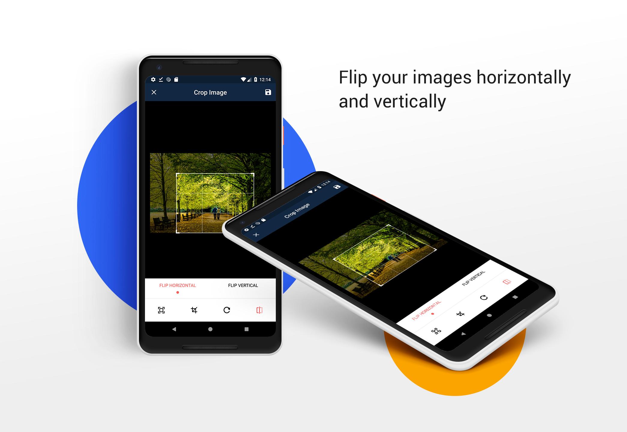 اسکرین شات 5 برنامه Crop Image - Resize image