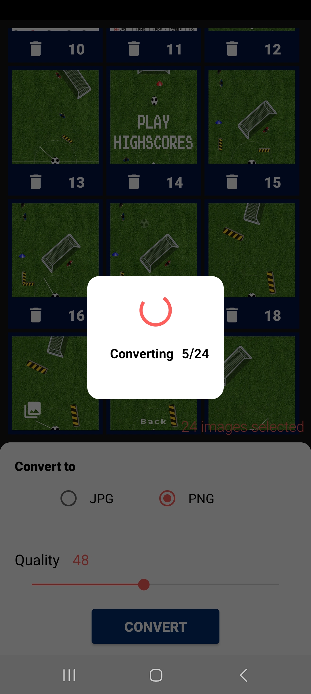 اسکرین شات 4 برنامه HEIC to JPG Converter Offline