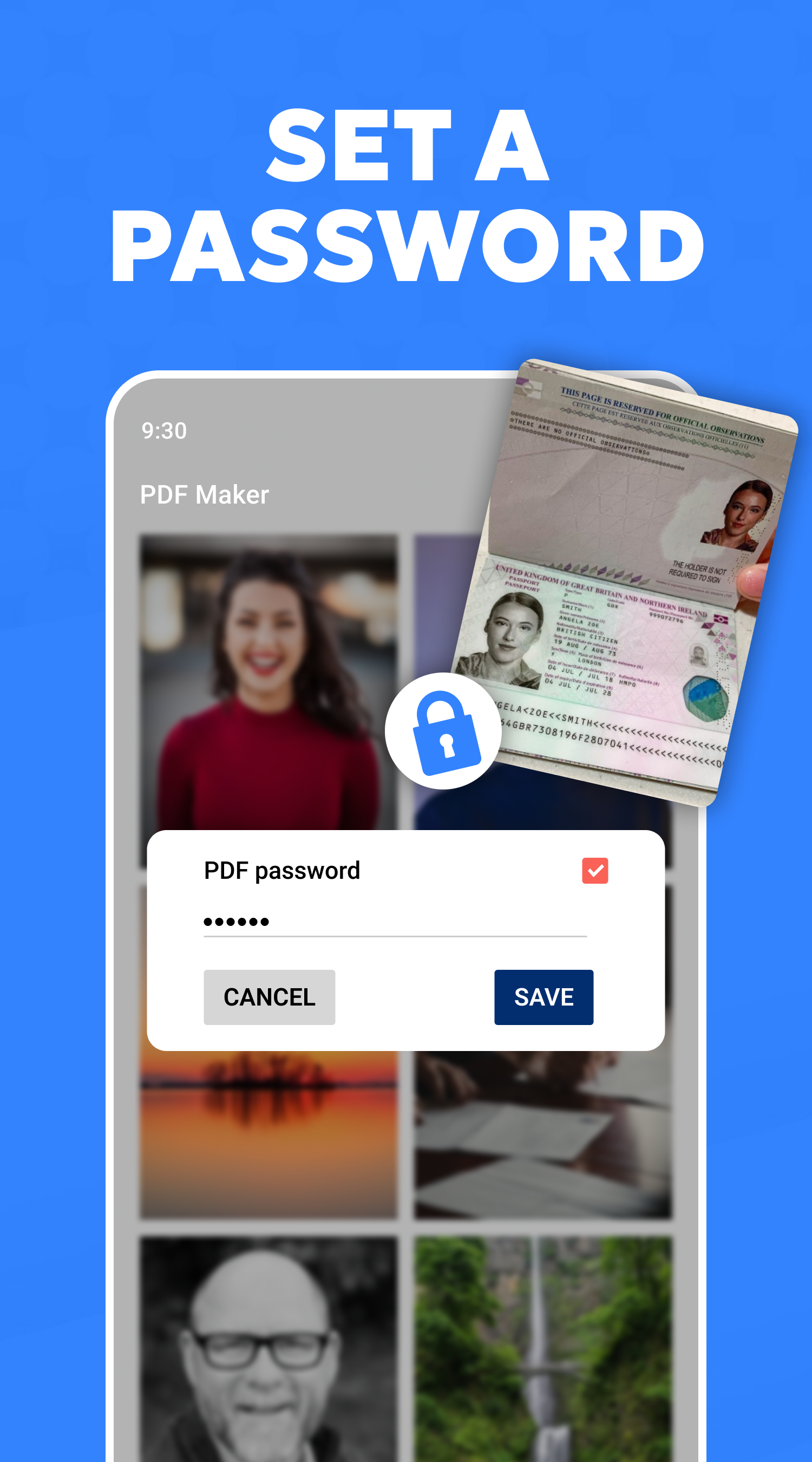 اسکرین شات 5 برنامه PDF converter - JPG to PDF