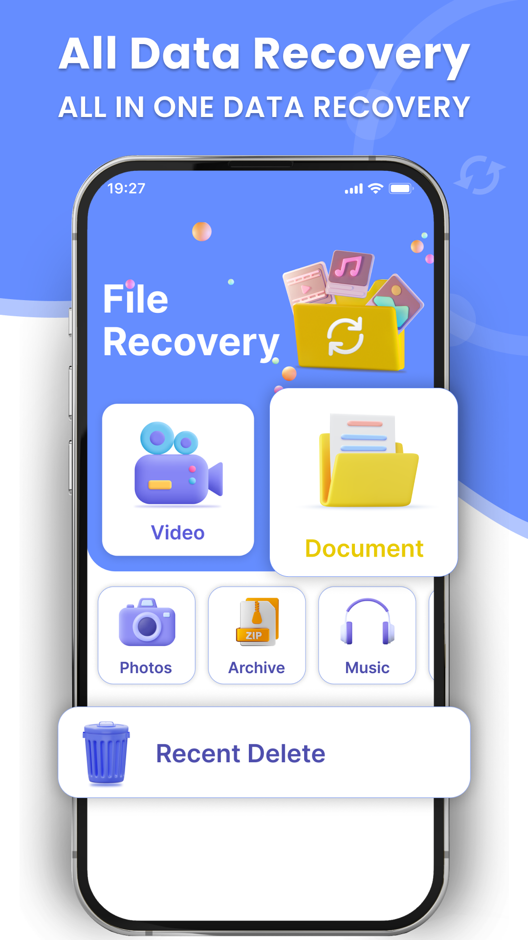 اسکرین شات 1 برنامه Recover Deleted Photos & Video