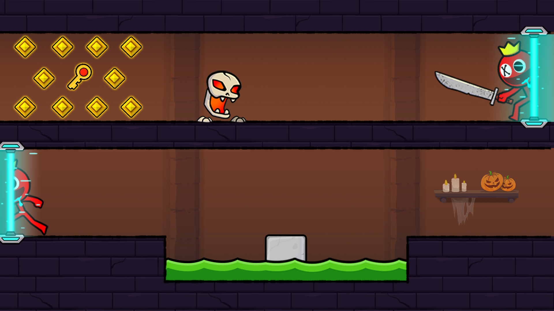 اسکرین شات 6 بازی Red Stick Boy: Adventure Game