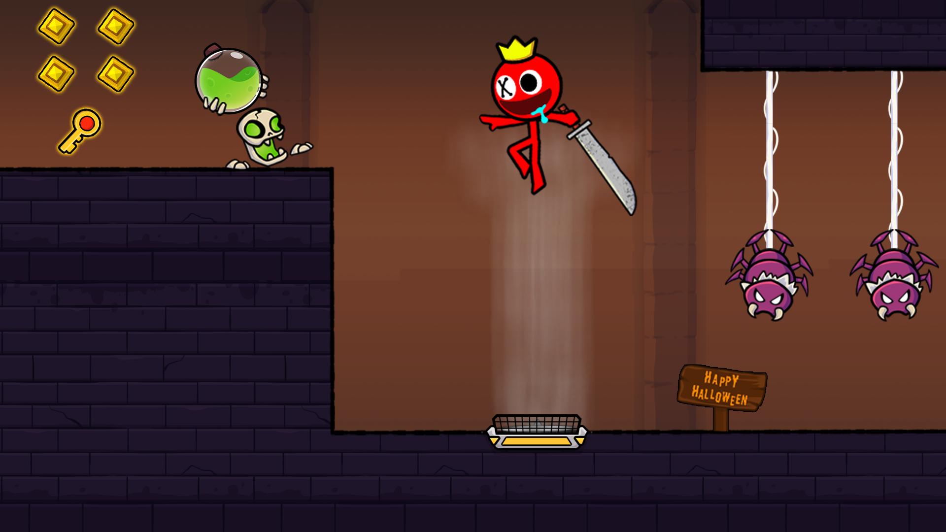 اسکرین شات 5 بازی Red Stick Boy: Adventure Game