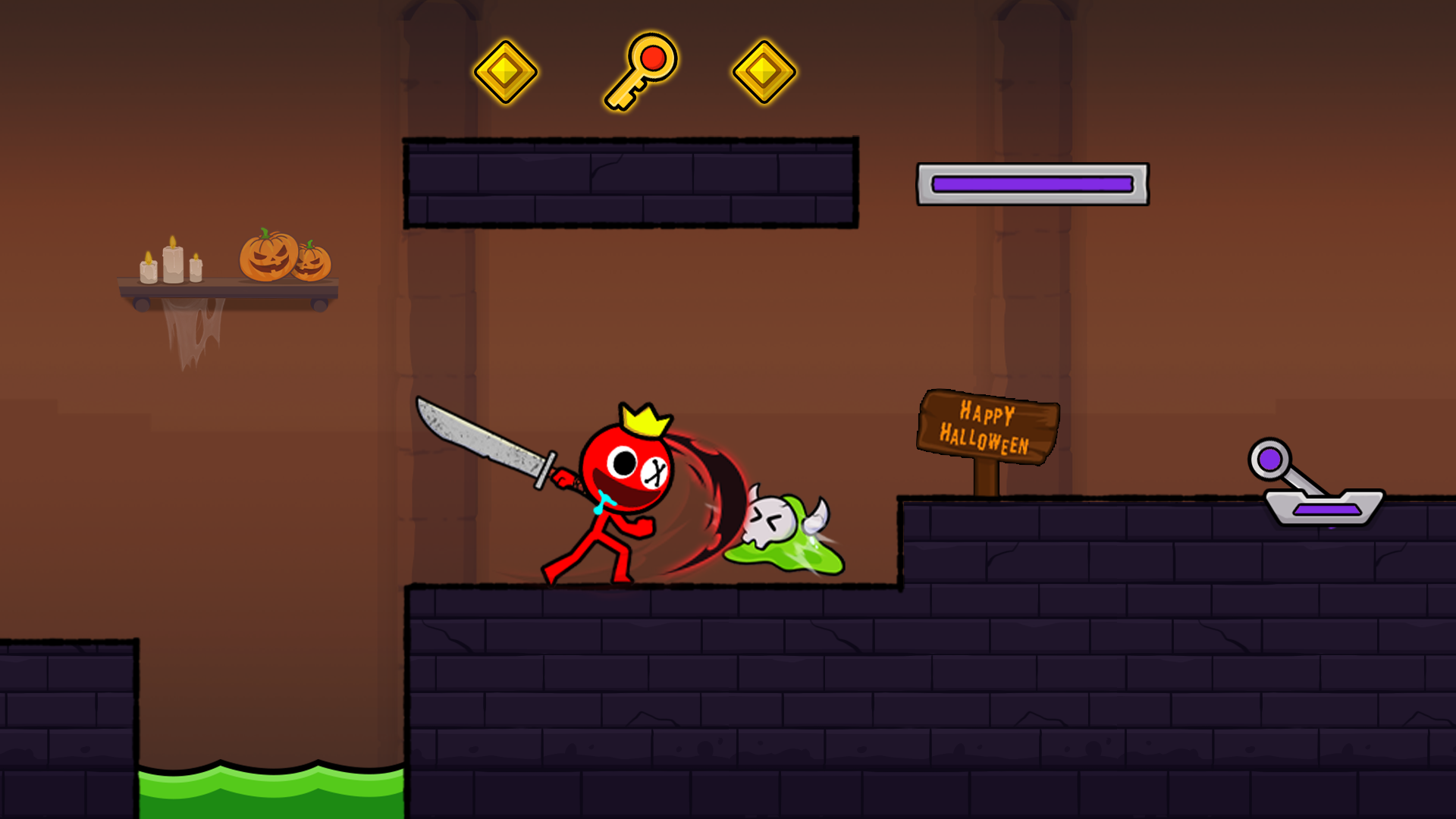اسکرین شات 2 بازی Red Stick Boy: Adventure Game