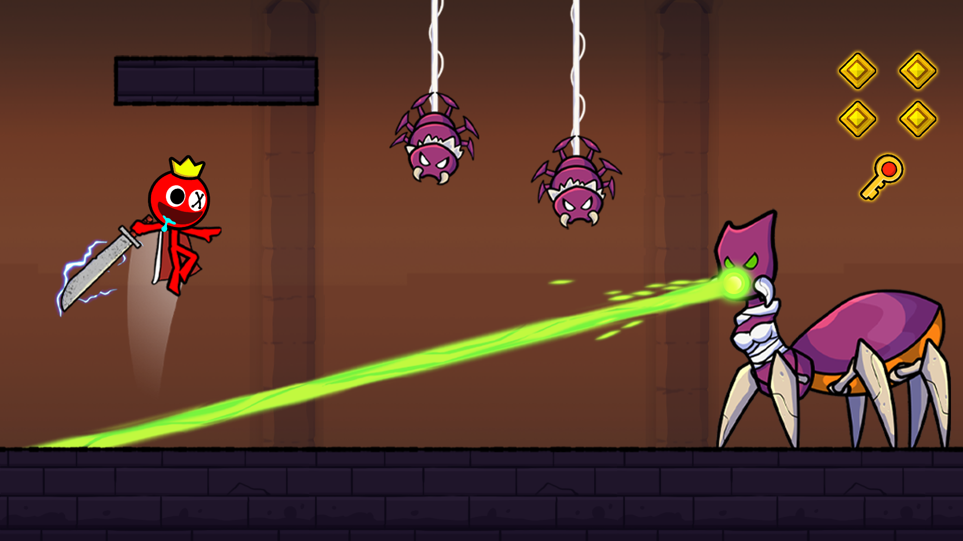 اسکرین شات 7 بازی Red Stick Boy: Adventure Game