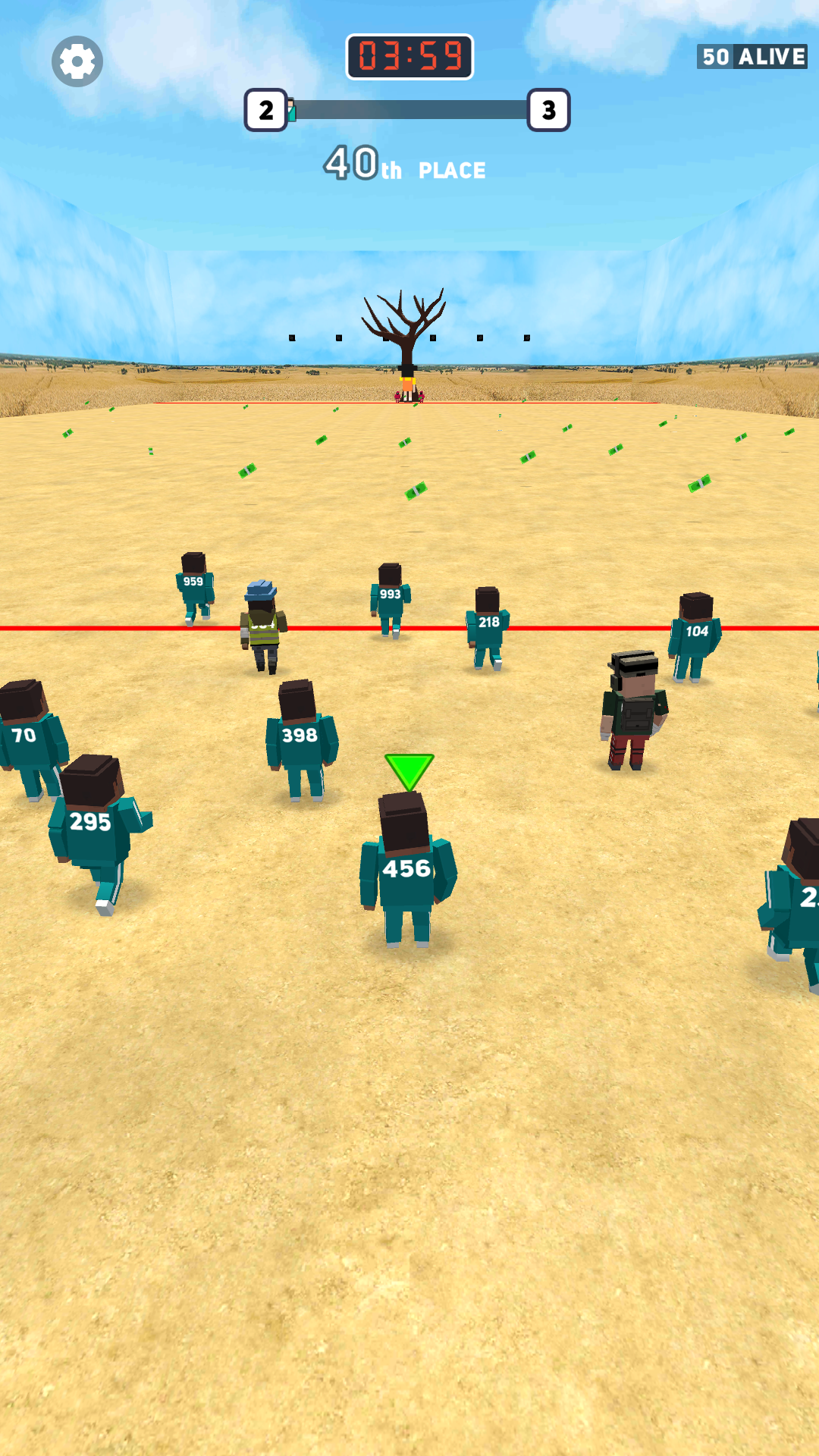 اسکرین شات 1 بازی Squid.io Red Light Green Light